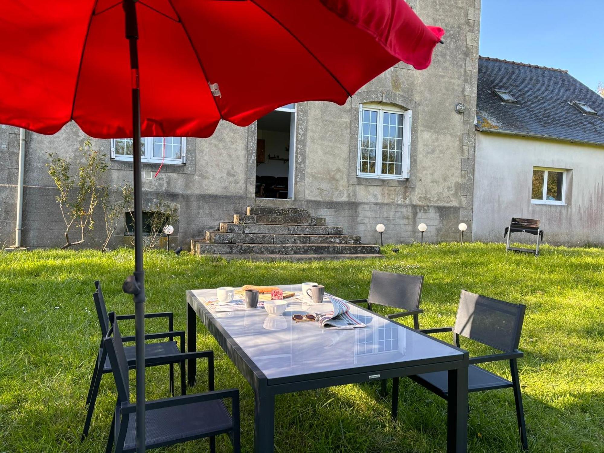 Jolie Maison De Campagne A 2Km De La Mer Plomodiern Exterior photo
